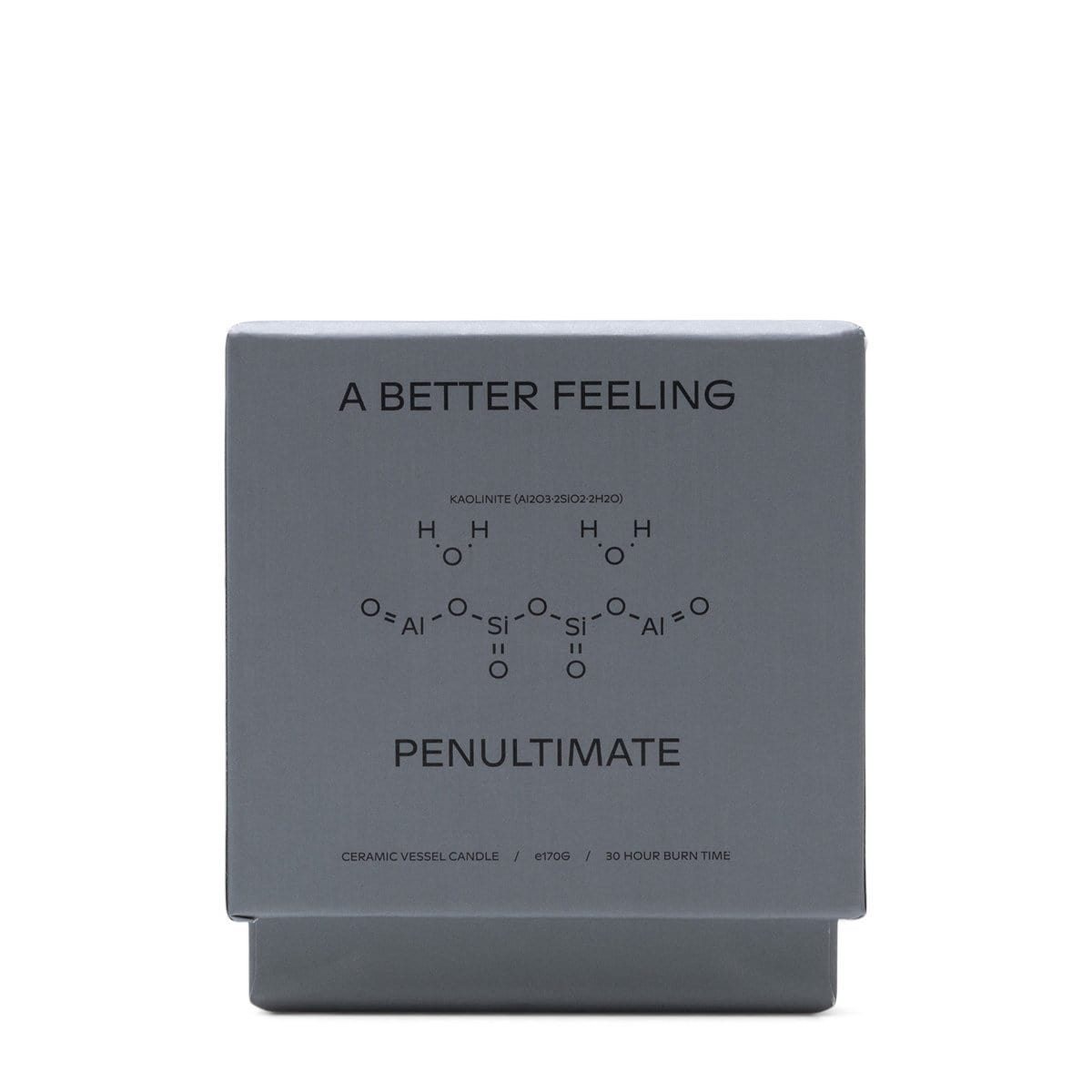 A BETTER FEELING Home WHITE / O/S PENULTIMATE CERAMIC CANDLE