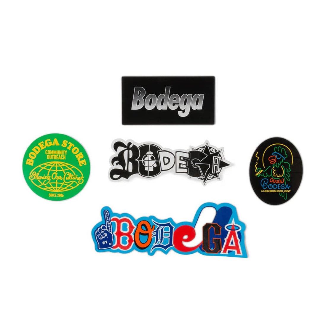 BDGA Sticker Pack Multi – Bodega