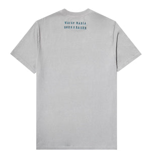 BORN X RAISED Blue Short Sleeve Tee