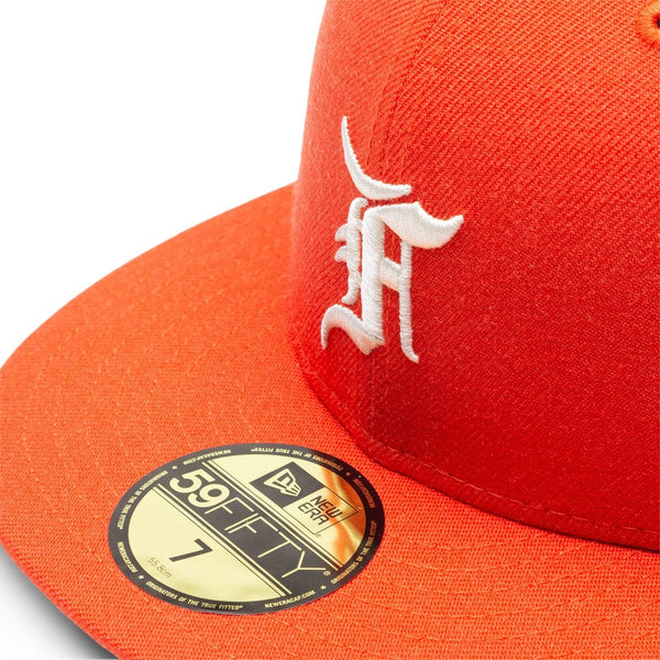 New Era x Fear Of God Essentials 59Fifty Fitted Cap orange