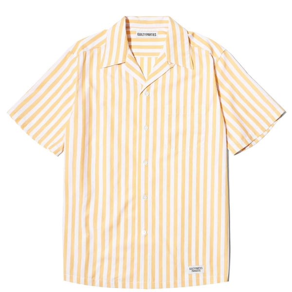 OPEN COLLAR SHIRT ( TYPE-7 ) Yellow – Bodega