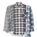Load image into Gallery viewer, Needles Shirts ASSORTED / M 7 CUTS FLANNEL SHIRT SS21 13
