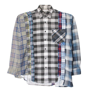 Needles Shirts ASSORTED / M 7 CUTS FLANNEL SHIRT SS21 13