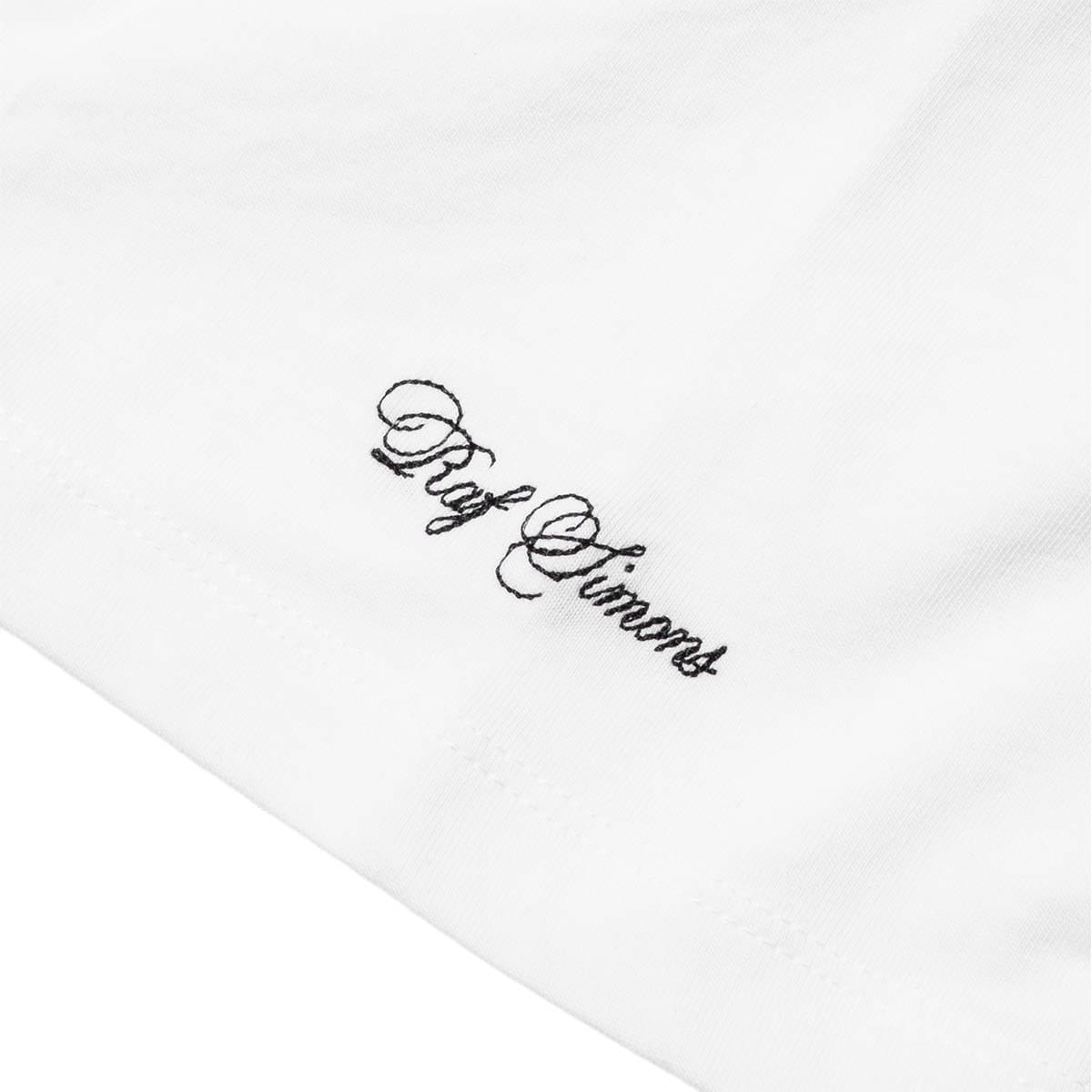 Fred Perry T-Shirts x Raf Simons PRINT YOKE T-SHIRT