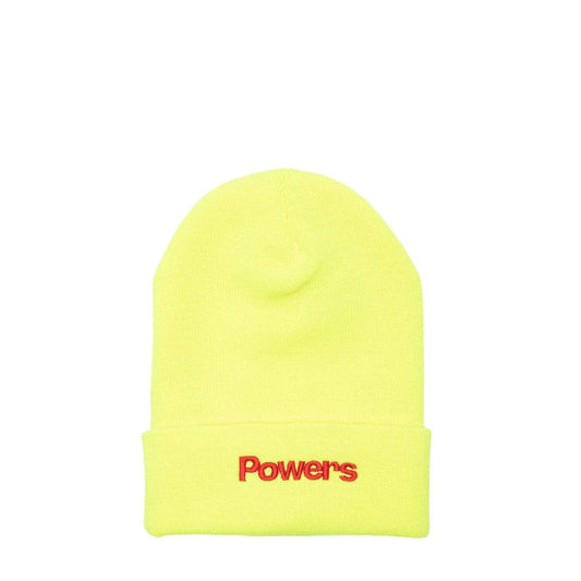 POWERS Headwear LIME GREEN / O/S POWERS SIMPLE LOGO BEANIE