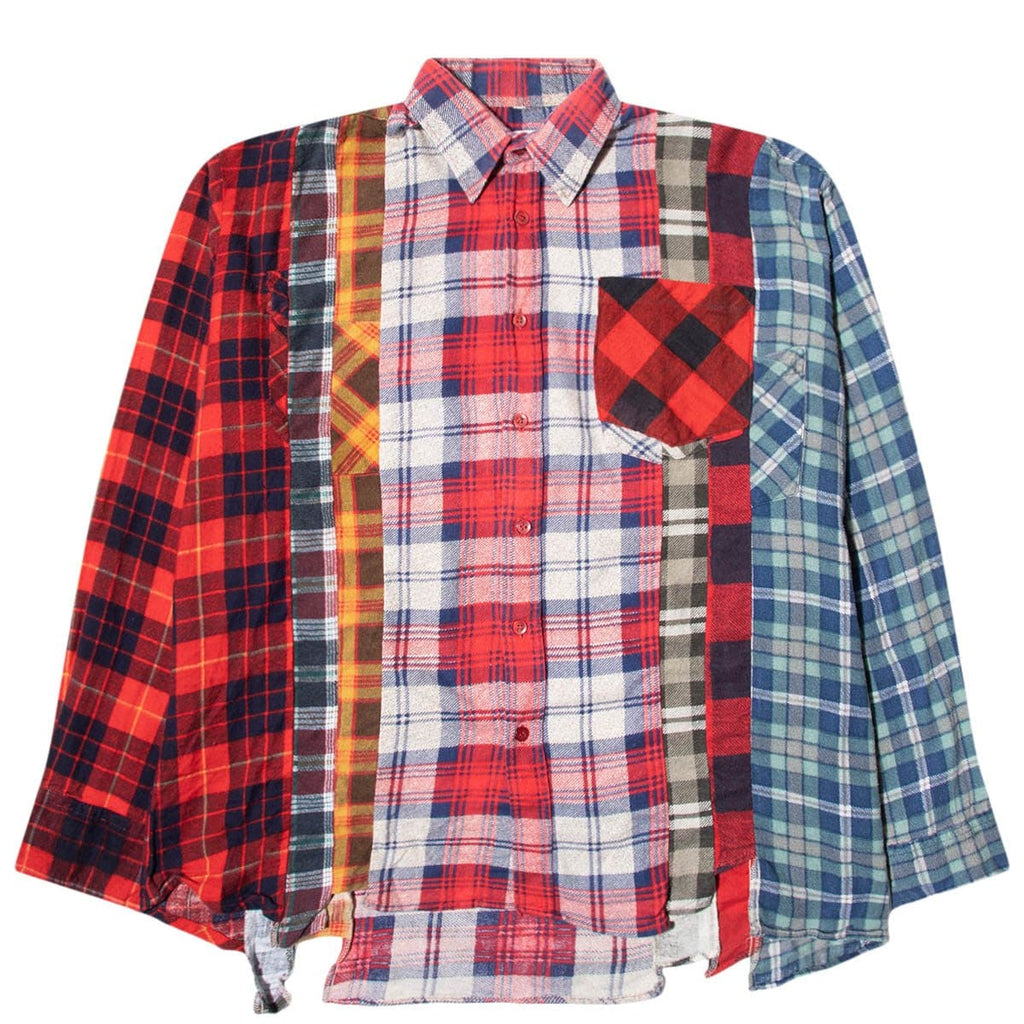 Needles Shirts ASST / S 7 CUTS FLANNEL SHIRT FW20 3