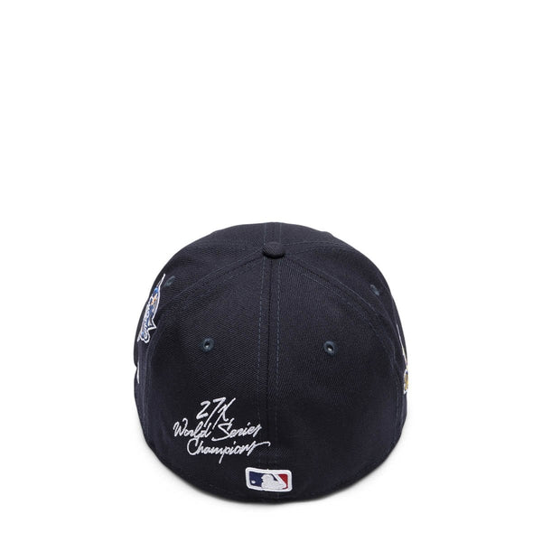 New Era 59Fifty New York Yankees World Champions Dark Navy Blue