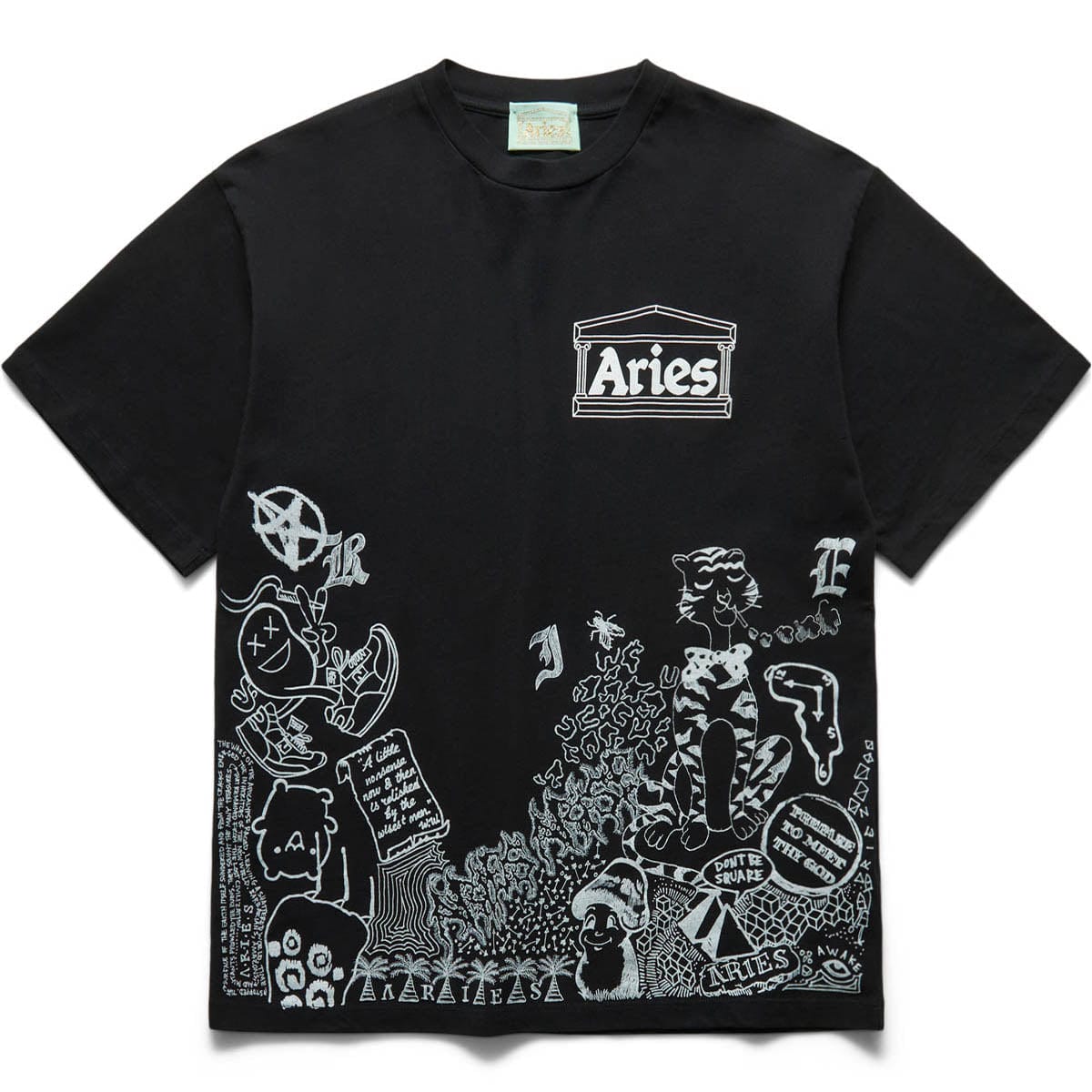 Aries T-Shirts DOODLE S/S TEE