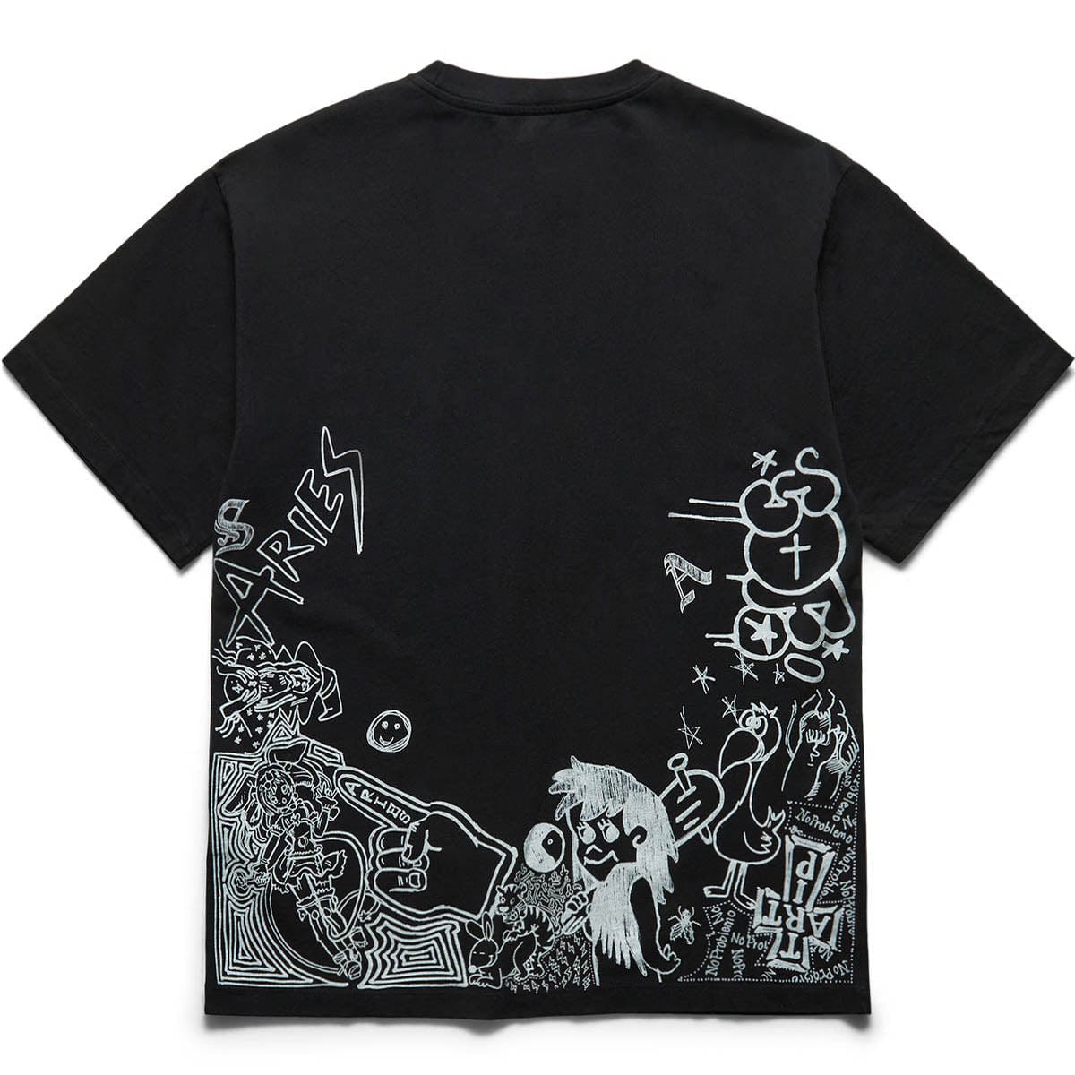 Aries T-Shirts DOODLE S/S TEE