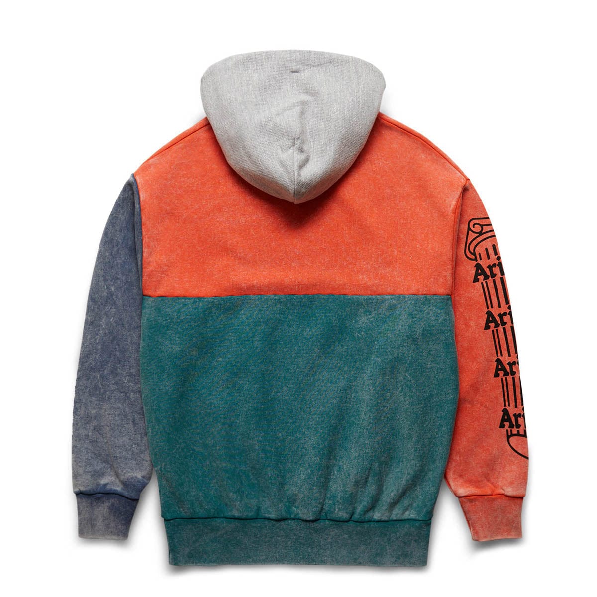 Aries Hoodies & Sweatshirts OD COLOUR BLOCK TEMPLE HOODIE