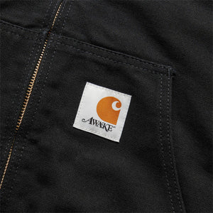 X CARHARTT WIP OG ACTIVE JACKET BLACK (RINSED) | Bodega