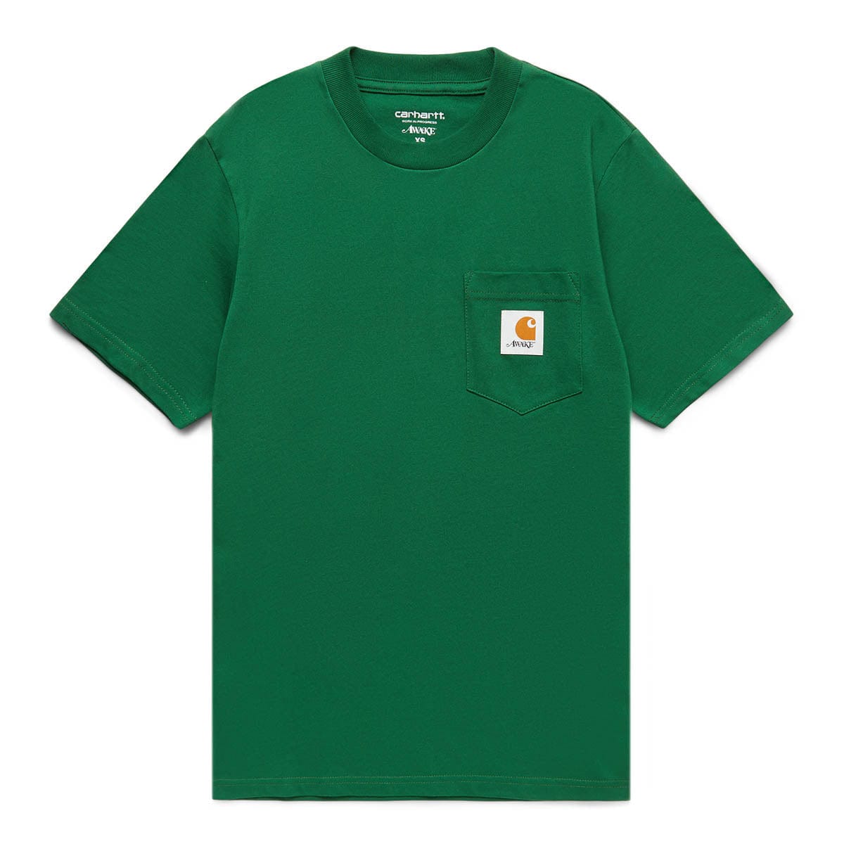 X CARHARTT WIP POCKET T-SHIRT DARK GREEN | Bodega