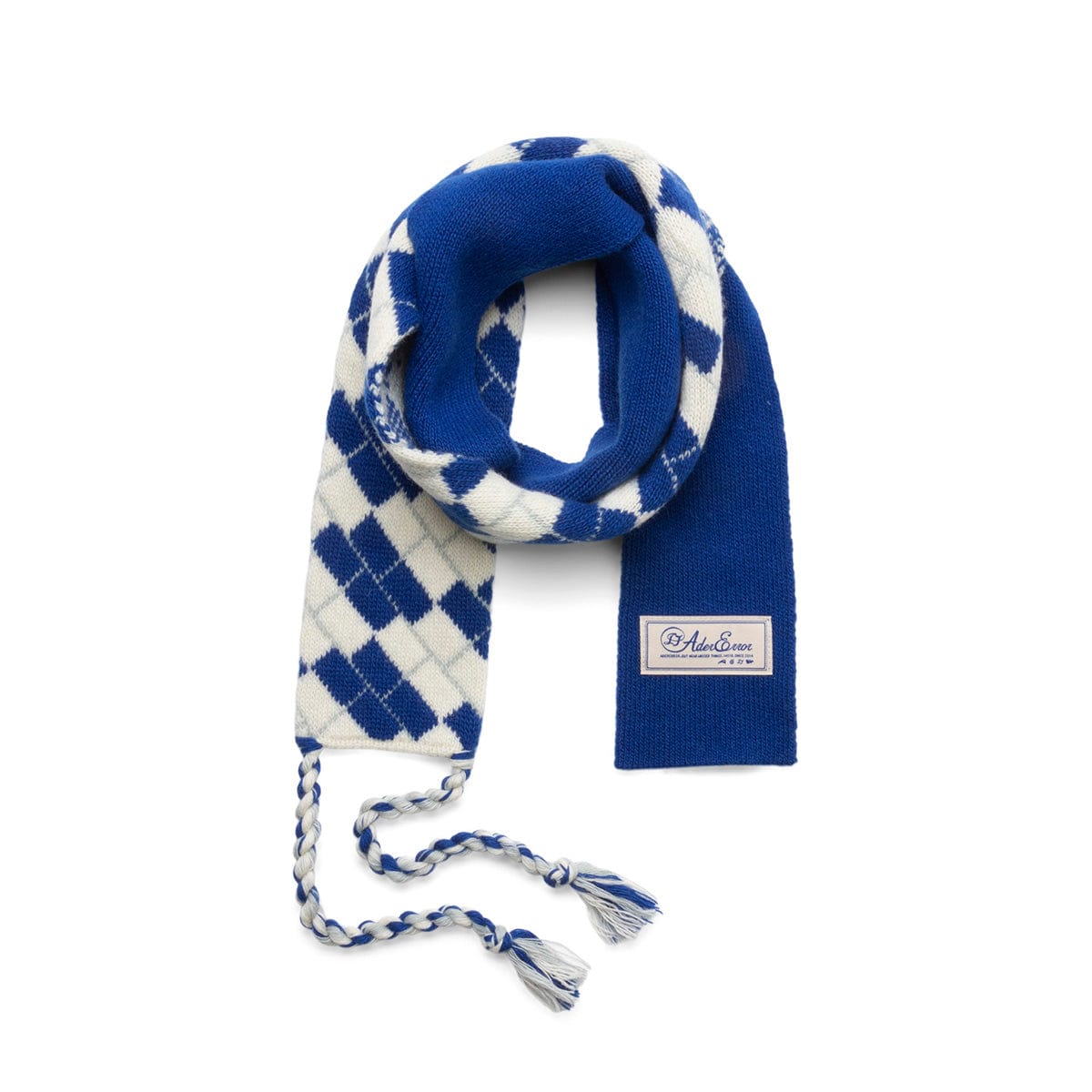 Ader Error Scarves & Gloves MULTI / O/S TILE KNIT SCARF