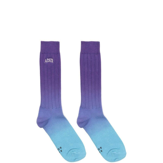 Ader Error Socks PURPLE / OS TONE SOCKS 07