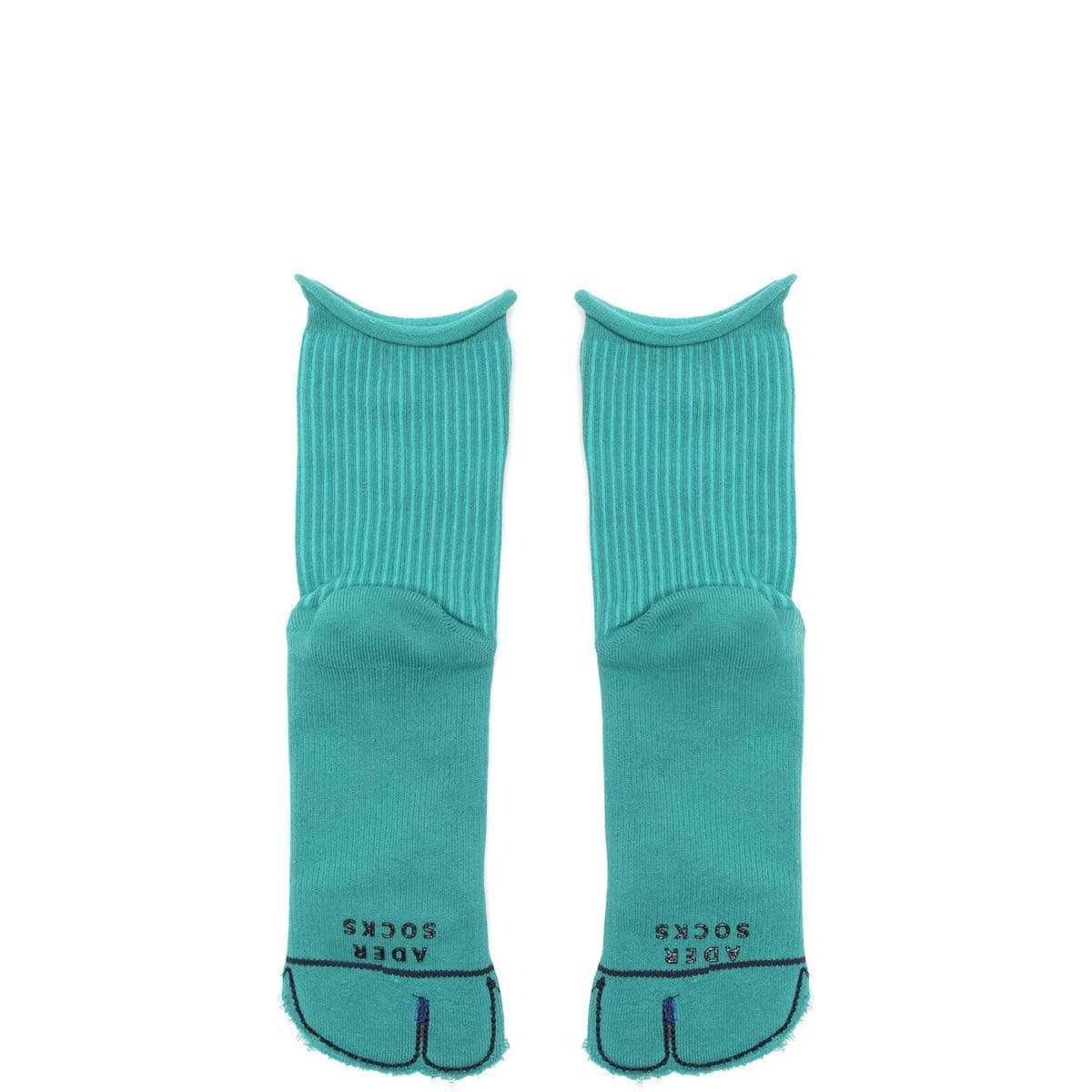 Ader Error Socks GREEN / OS NEEDLE TABY SOCKS 13