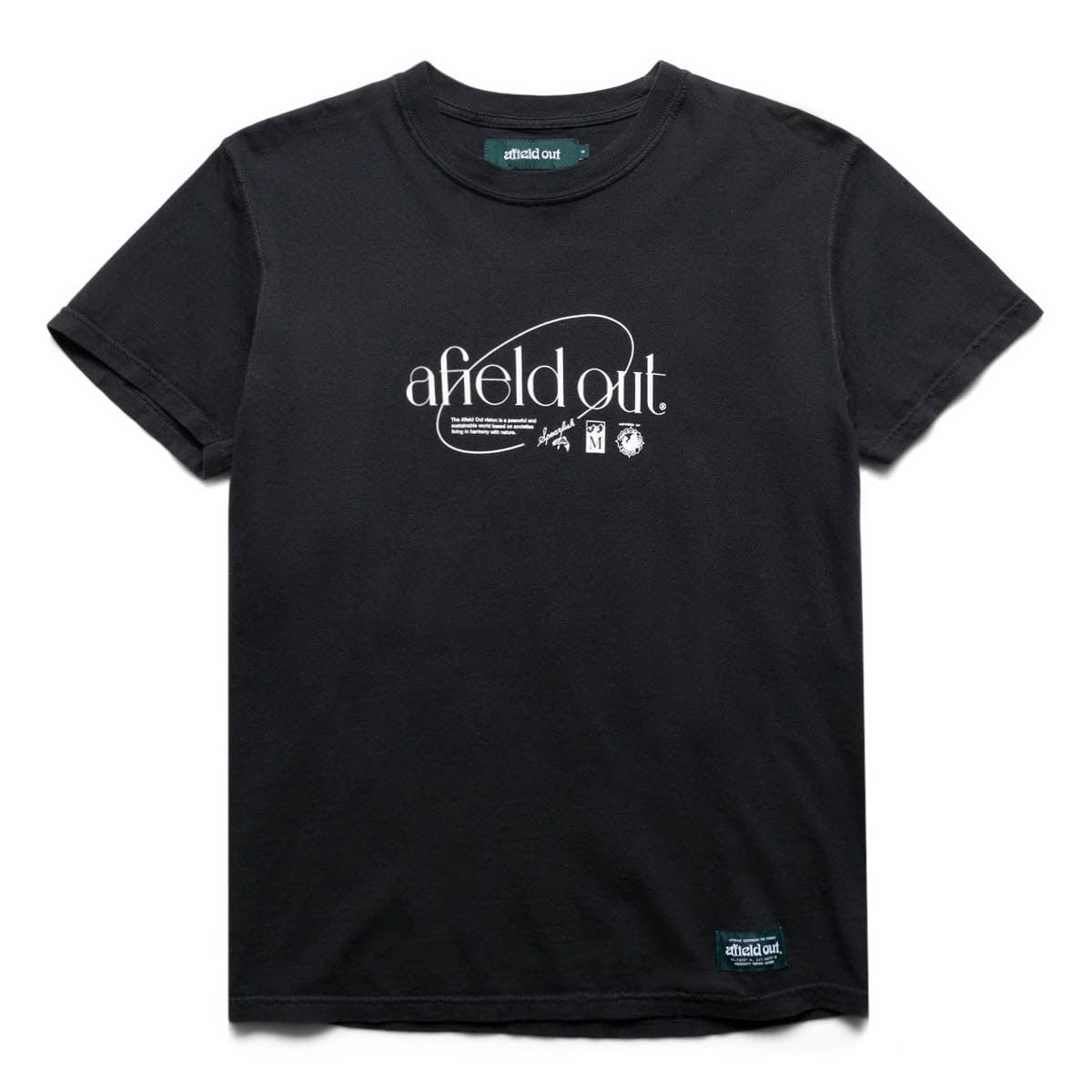 Afield Out T-Shirts HARMONY T-SHIRT Black
