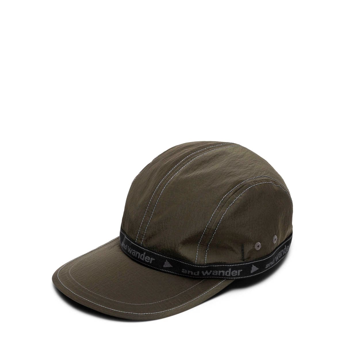 and wander Headwear BLACK / O/S JQ TAPE CAP