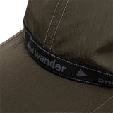 and wander Headwear BLACK / O/S JQ TAPE CAP