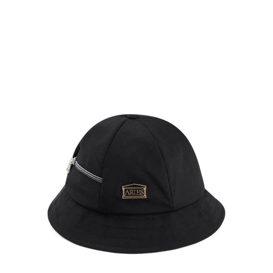 Aries Headwear BLACK / O/S NYLON BELL BUCKET HAT