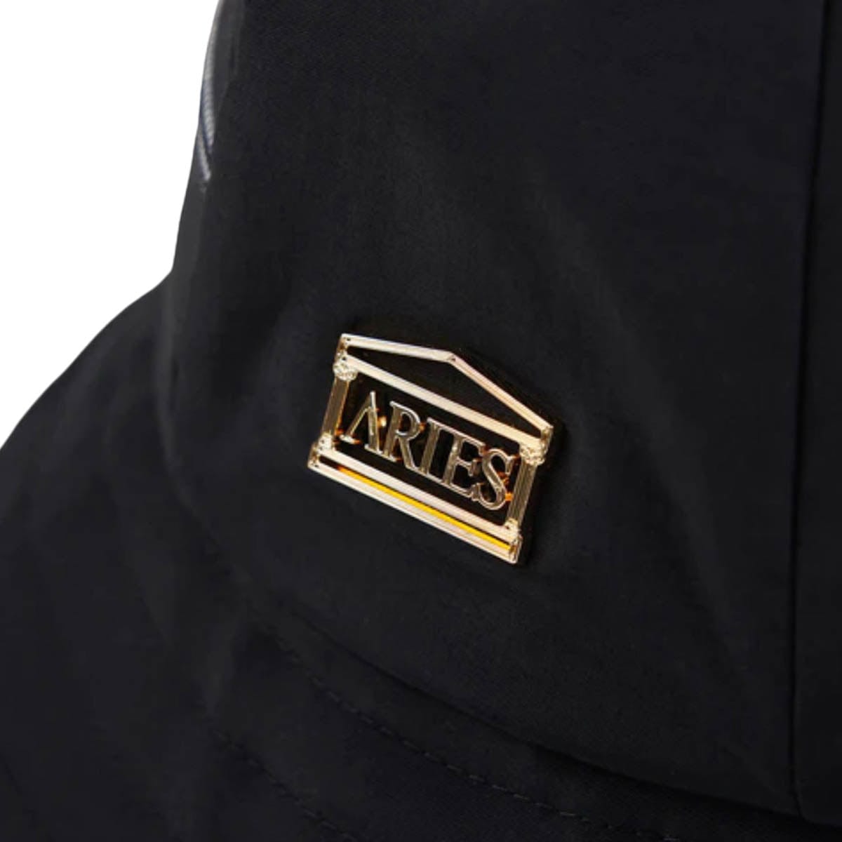 Aries Headwear BLACK / O/S NYLON BELL BUCKET HAT