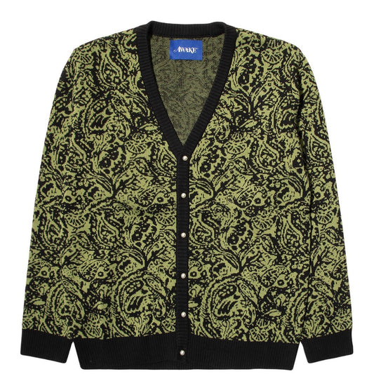 Awake NY Knitwear PAISLEY CARDIGAN