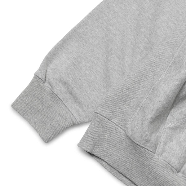 COLLEGE LOGO HOODIE Grey – Bodega