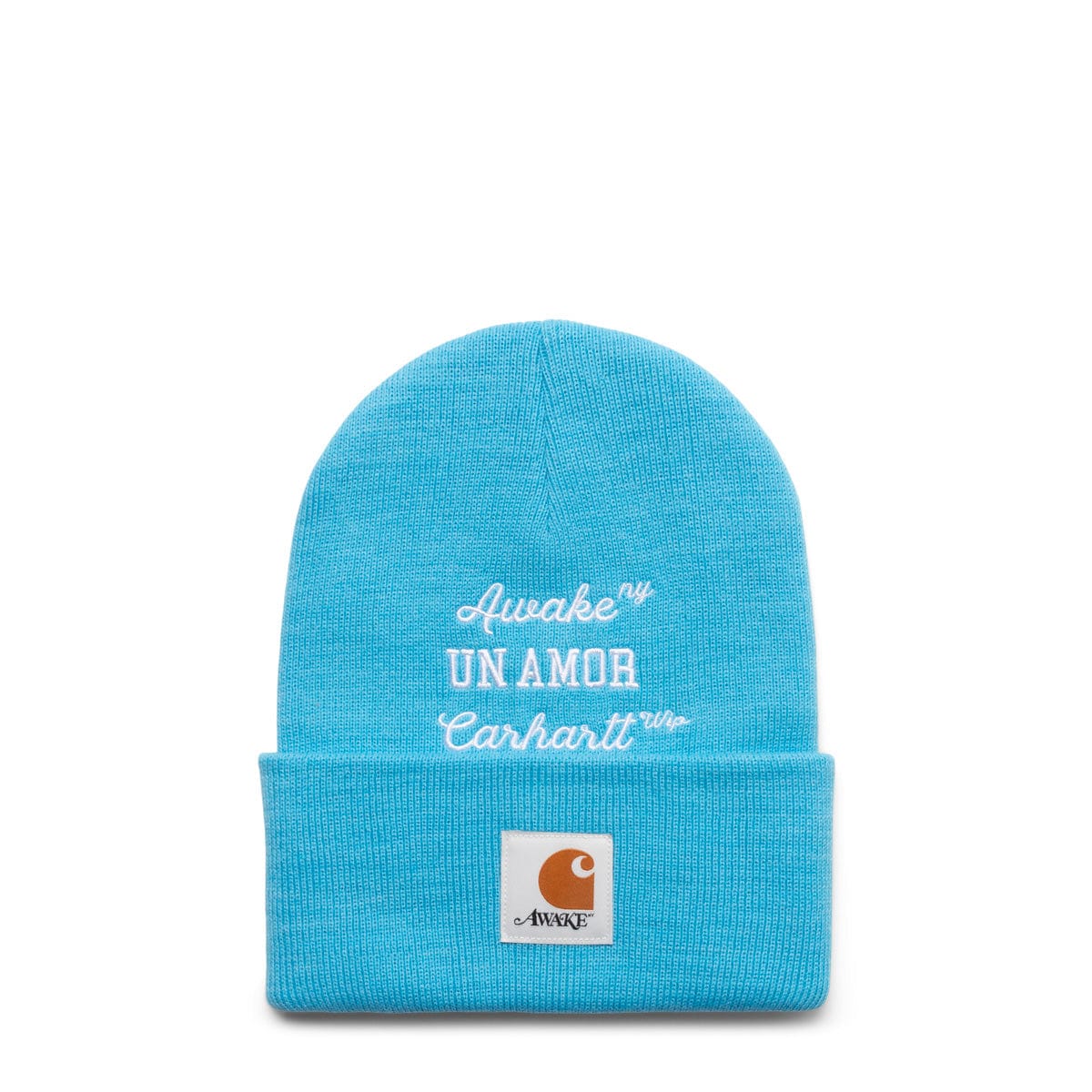 X CARHARTT WIP UN AMOR BEANIE BLUE | Bodega