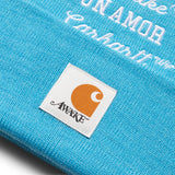 Awake NY Headwear BLUE / O/S X CARHARTT WIP UN AMOR BEANIE