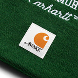 Awake NY Headwear DARK GREEN / O/S X CARHARTT WIP UN AMOR BEANIE