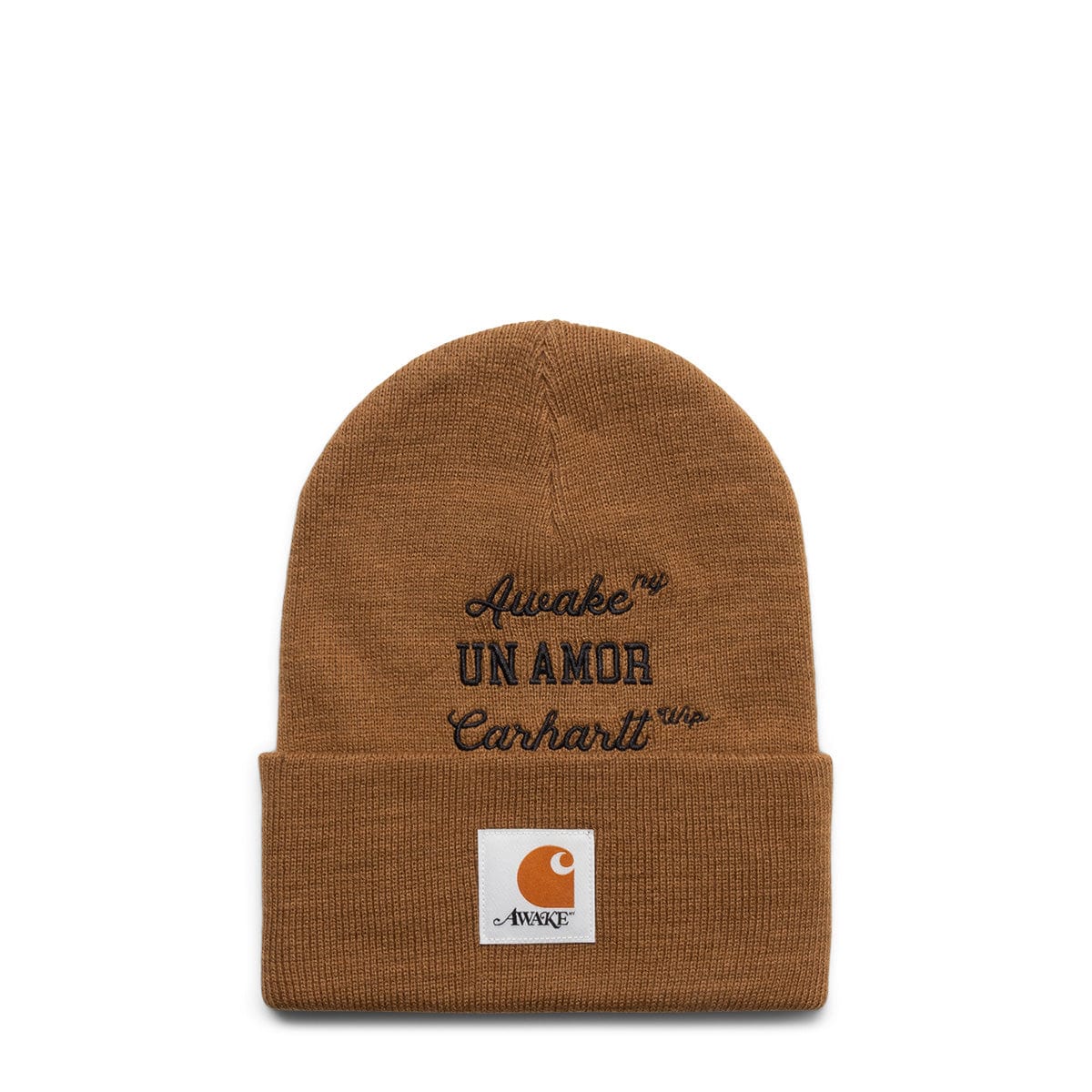 Awake NY Headwear HAMILTON BROWN / O/S X CARHARTT WIP UN AMOR BEANIE