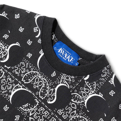 Awake NY T-Shirt BIG PAISLEY L/S TEE