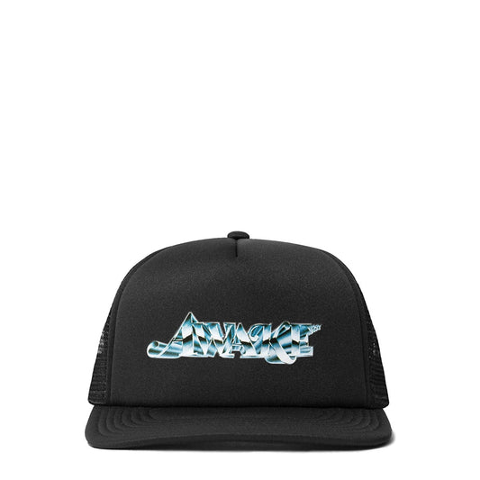 Awake NY Headwear BLACK / O/S CHROME TRUCKER HAT