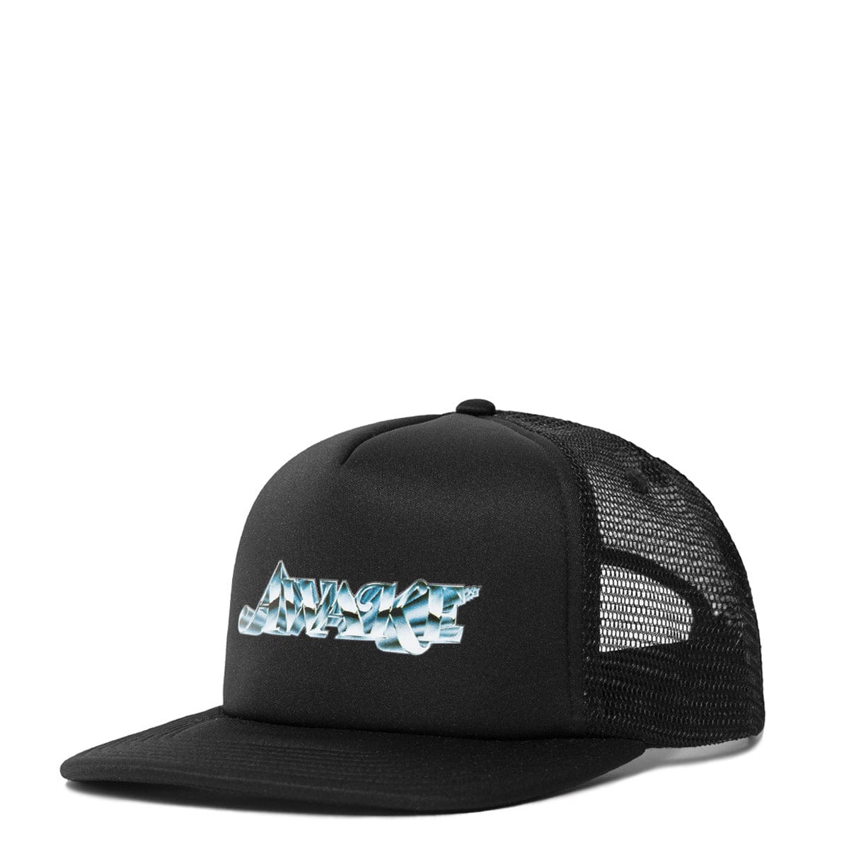 Awake NY Headwear BLACK / O/S CHROME TRUCKER HAT