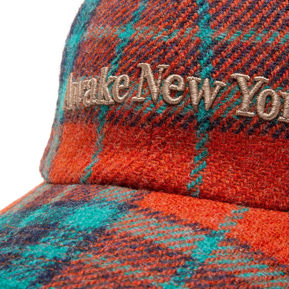 Awake NY Headwear RED MULTI / O/S HARRIS TWEED 6-PANEL HAT