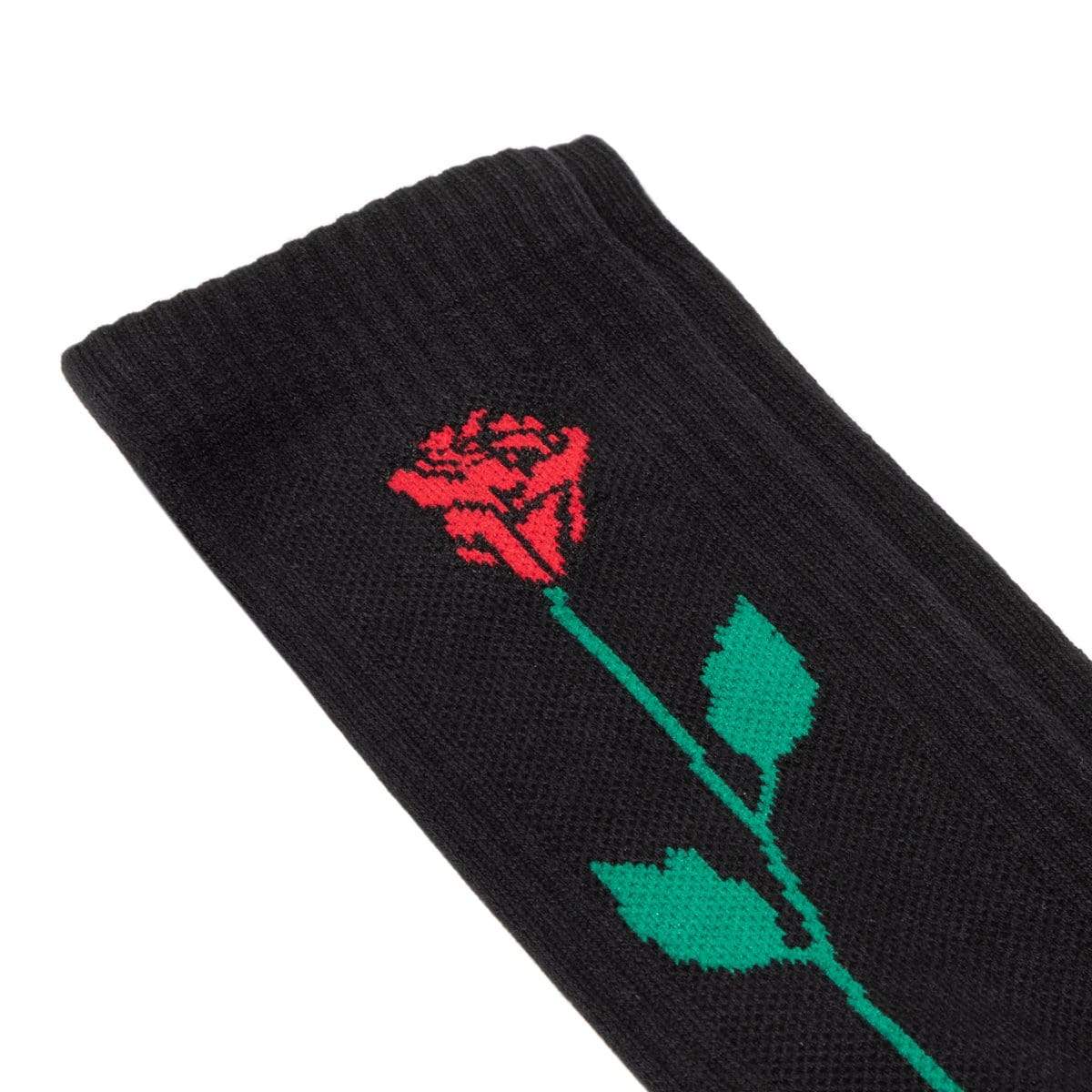 Bodega Socks BLACK / O/S BODEGA ROSE SOCK