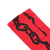 Bodega  Socks RED / O/S LINKS SOCK