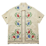 Load image into Gallery viewer, BODE Shirts MORNING GLORY EMBROIDERED S/S SHIRT
