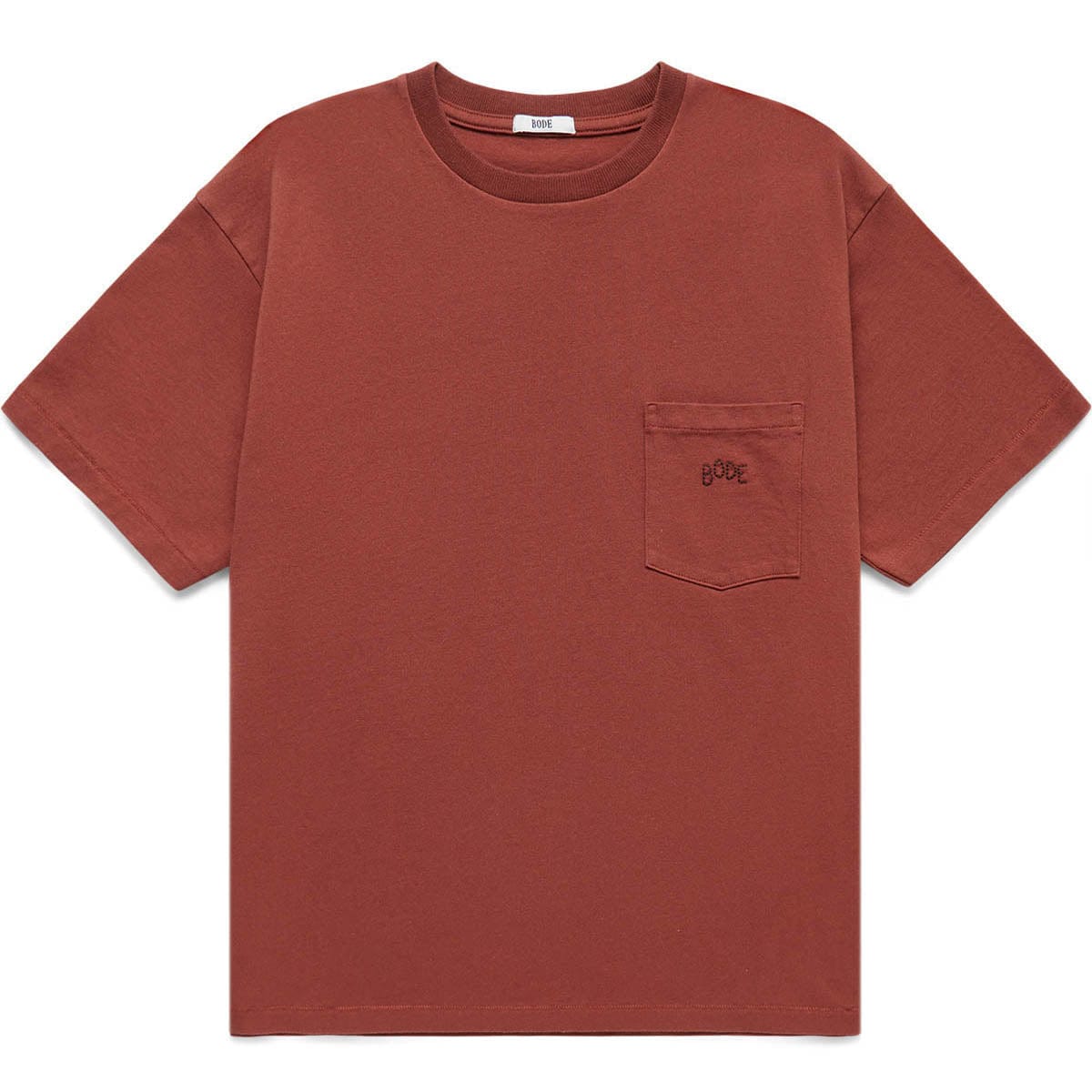 BODE T-Shirts LOGO POCKET T-SHIRT