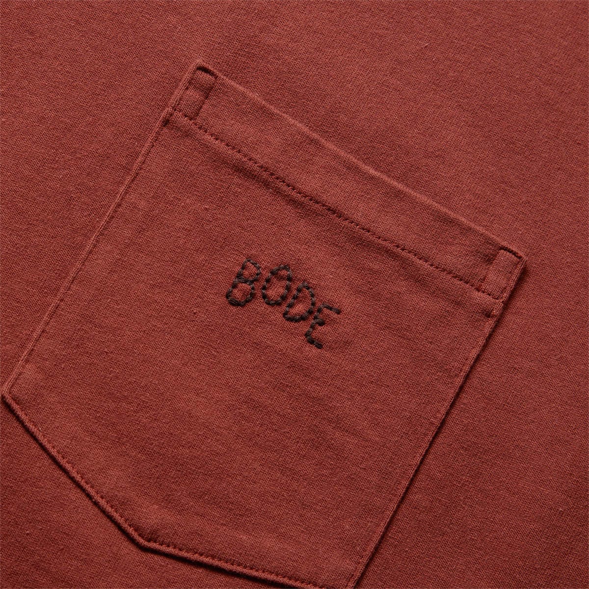 BODE T-Shirts LOGO POCKET T-SHIRT