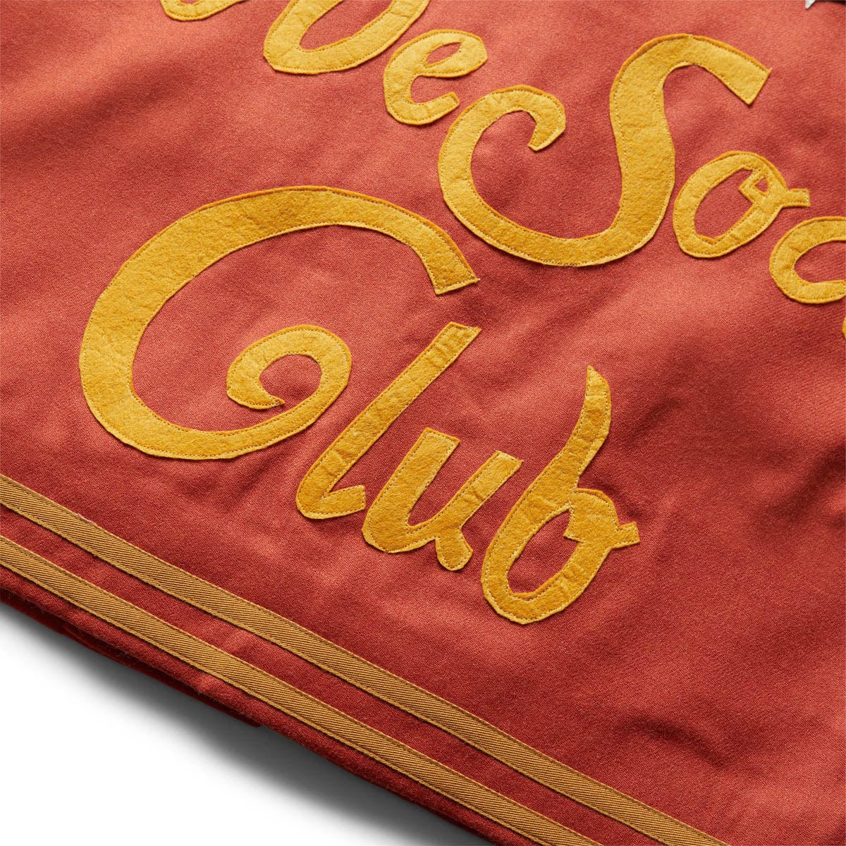 Society Club Wool Blouson Jacket in Red - Bode