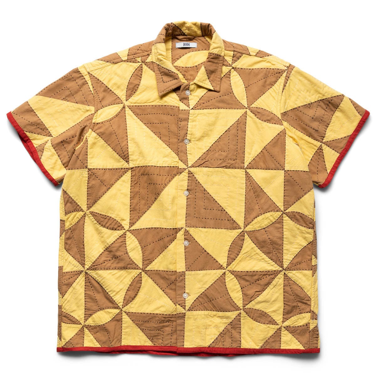 BODE Shirts HOMER QUILT SS SHIRT