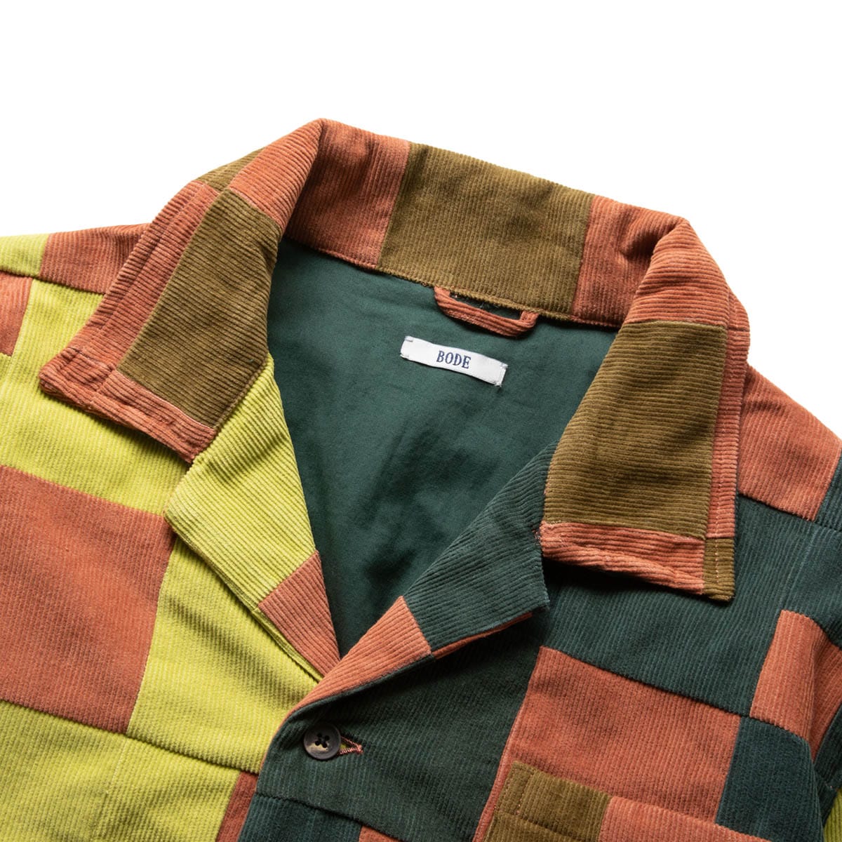 BODE Outerwear CORDUROY FOUR PATCH OVERSHIRT