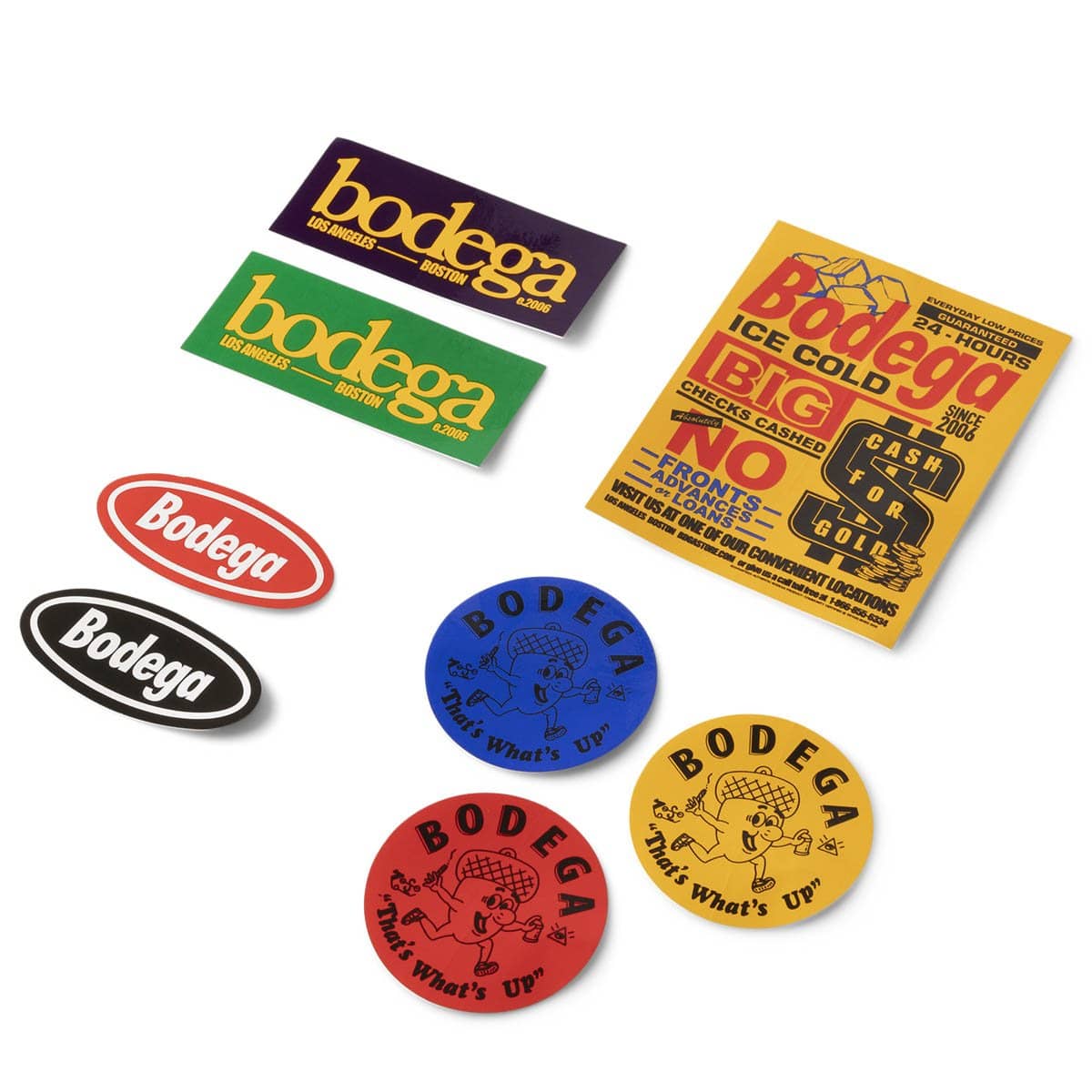 BDGA STICKER PACK – Bodega