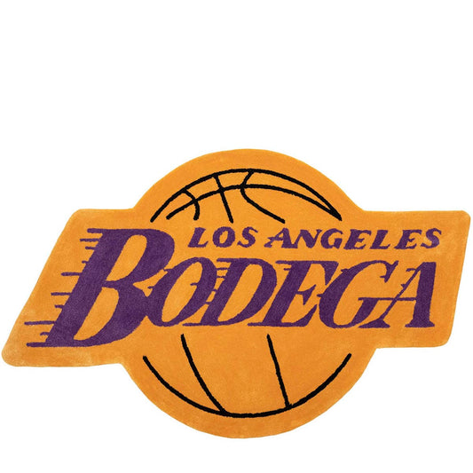 Bodega Home YLW/PRP / O/S WORLDWIDE RESPECT LAKERS RUG