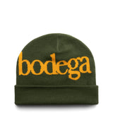 Bodega Headwear OLIVE / O/S SERIF BEANIE