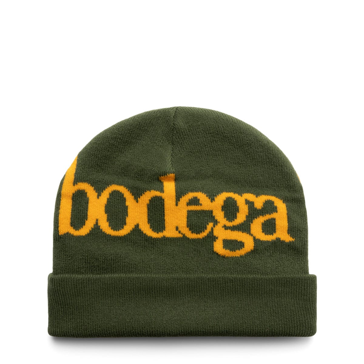Bodega Headwear OLIVE / O/S SERIF BEANIE