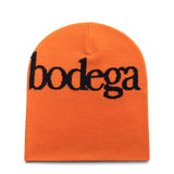 Bodega Headwear ORANGE / O/S SERIF BEANIE
