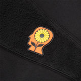 Brain Dead Hoodies & Sweatshirts SUNFLOWER ASYMMETRICAL PANELED CREWNECK