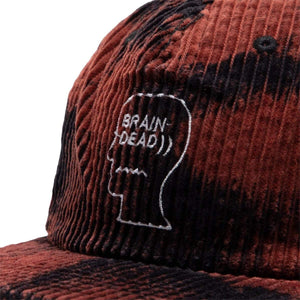 Brain Dead Headwear BLACK / O/S BLEACHED CORD LOGO HEAD HAT
