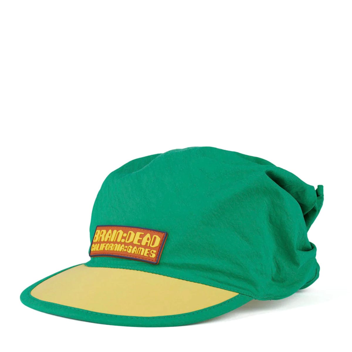 Brain Dead Headwear GREEN/YELLOW / O/S CALIFORNIA GAMES BANDANA HAT